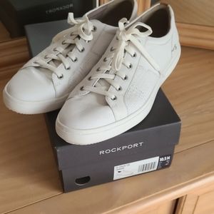 Rockport white sneakers